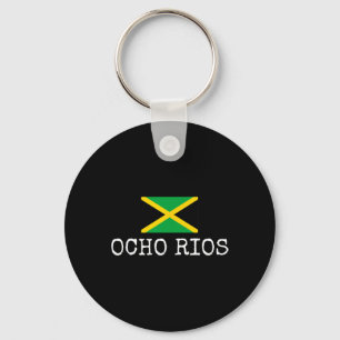 Ocho Rios Country Jamaica Family Trip Jamaicans Me Keychain