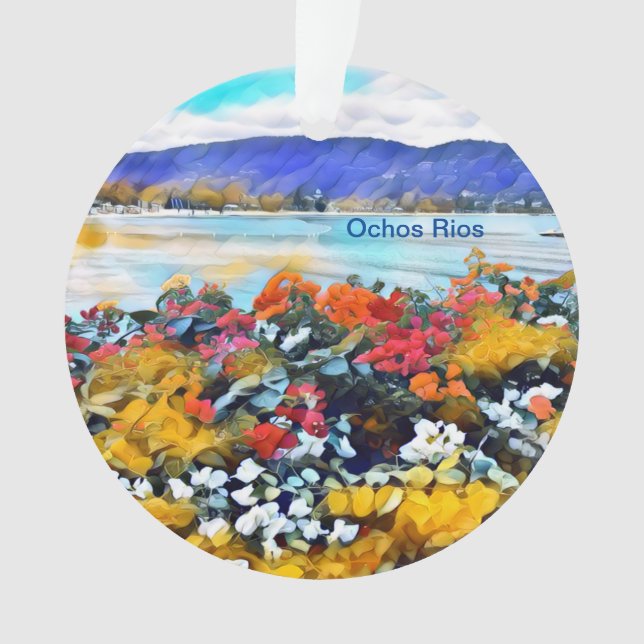 Ochos Rios Neon Pop Art Floral (devant)