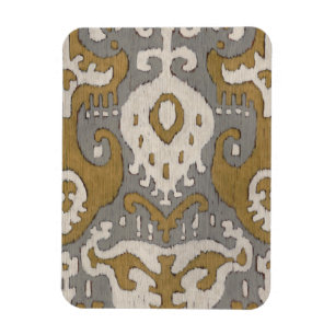 Ochre Ikat II Magnet
