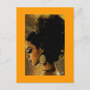 OCHUN REINA BY LIZ LOZ POSTCARD