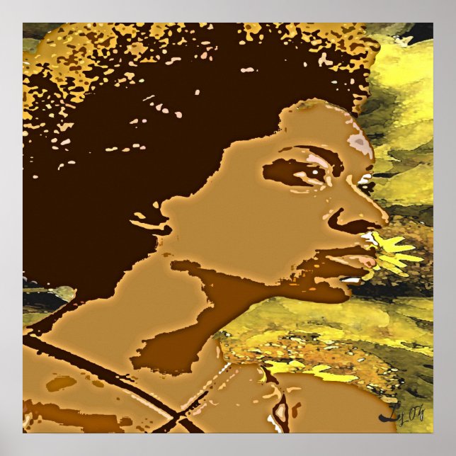 ochun sunflower poster (Front)