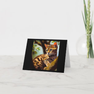 Ocicat Cat Card
