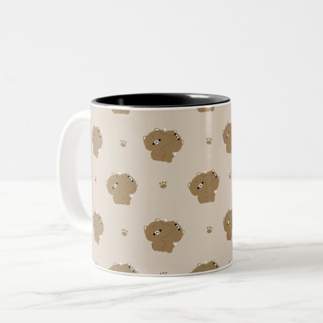 Ocicat Cat Couple Mug (Front Left)