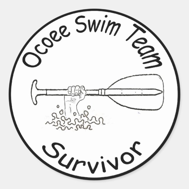Ocoee Swim Team autocollant (Devant)