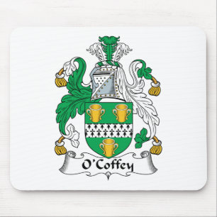 O'Coffey Family Crest Mouse Pad