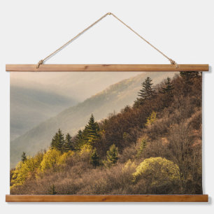 Oconaluftee Valley Overlook   North Carolina Hanging Tapestry
