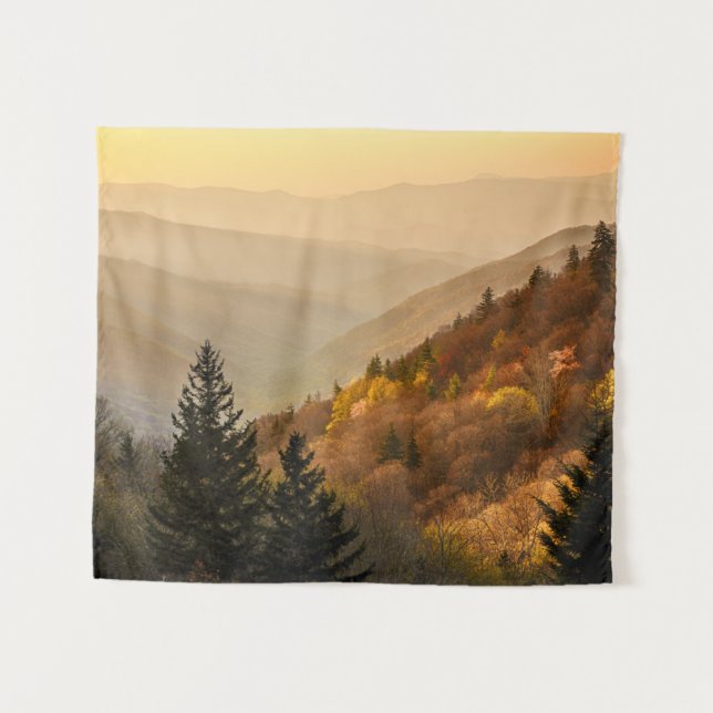 Oconaluftee Valley Overlook | North Carolina Tapestry (Front (Horizontal))