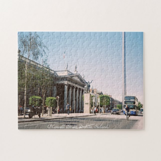 O'Connell Street, central Dublin Ireland jigsaw Puzzle (Horizontal)