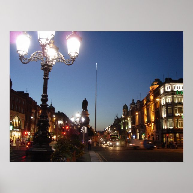 O'Connell Street Dublin Poster (Front)