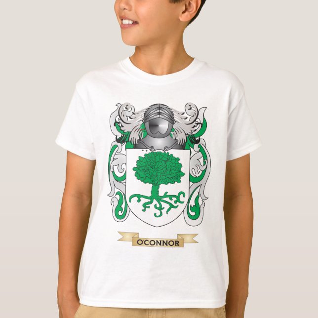 O'Connor Coat of Arms (Family Crest) T-Shirt (Front)