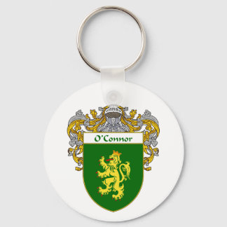 O'Connor Coat of Arms (Mantled) Keychain