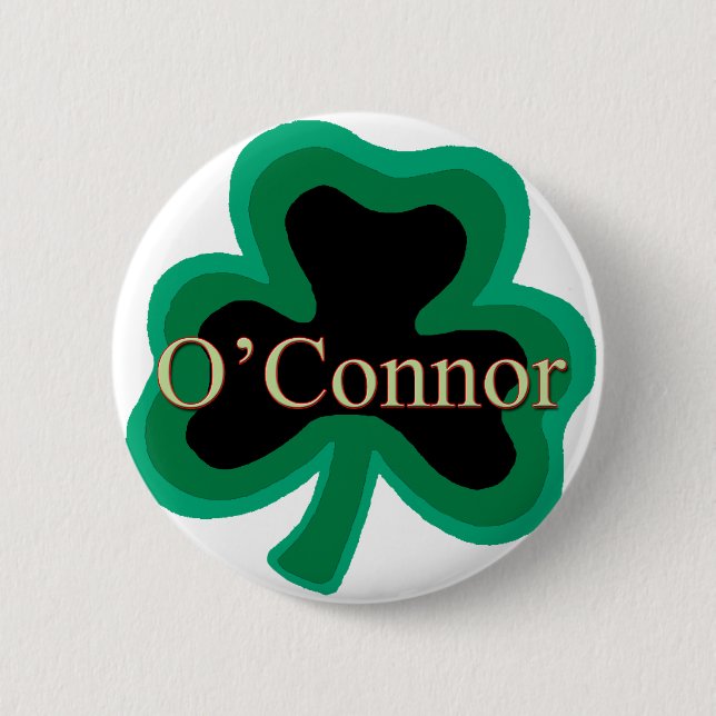 O'Connor Family 2 Inch Round Button (Front)