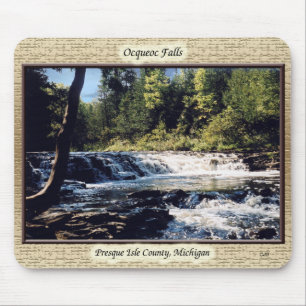 Ocqueoc Falls mousepad