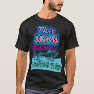 Ocracoke Fishing Mom T-Shirt