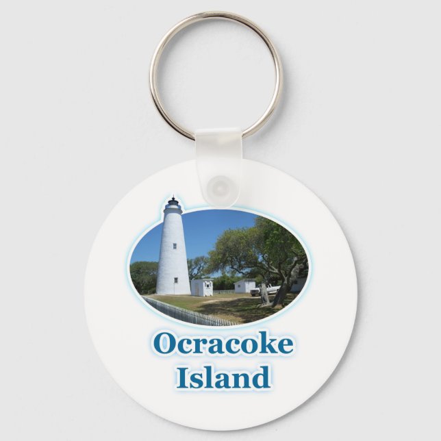 Ocracoke Island, North Carolina Keychain (Front)