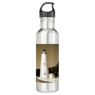Ocracoke Lighthouse Aluminum Water Bottle