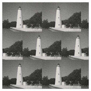 Ocracoke Lighthouse Fabric