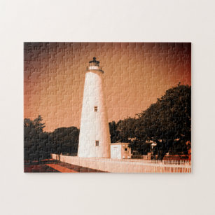 Ocracoke Lighthouse  Jigsaw Puzzle