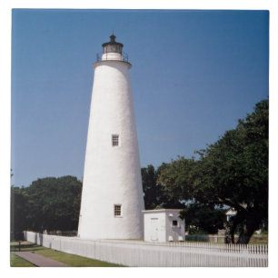 Ocracoke Lighthouse Tile