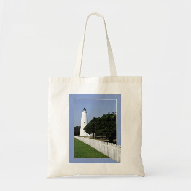 Ocracoke Lighthouse Tote Bag (Front)