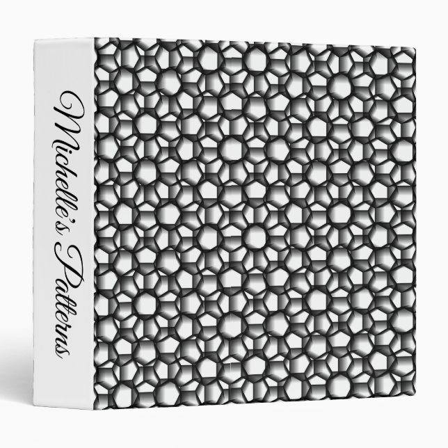 Octagon Lace Binder (Front/Spine)