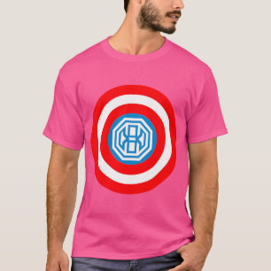 Octagon Mma American Shield T-Shirt