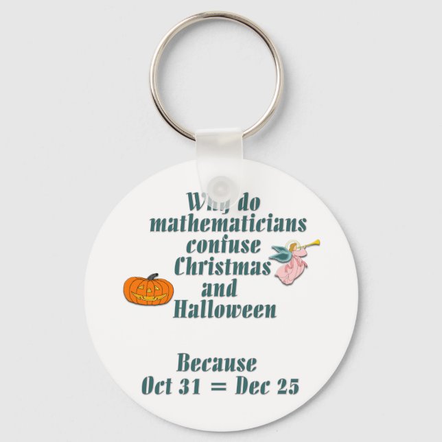 Octal or Decimal Keychain (Front)