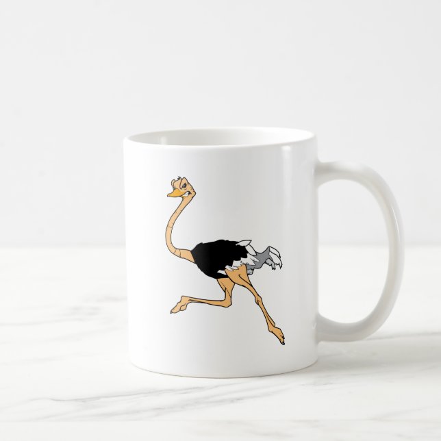 Octavio Ostrich Coffee Mug (Right)