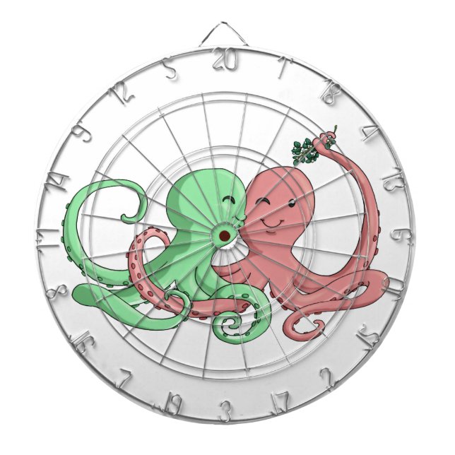 Octi Mistletoe Dartboard (Front)
