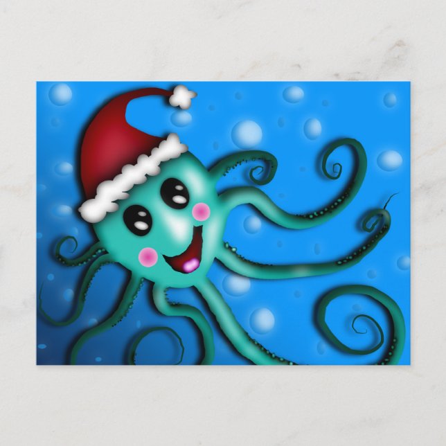 Octo Claus, postcard (Front)
