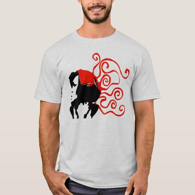 Octo head print T-Shirt (Front)