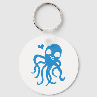 Octo-love Keychain