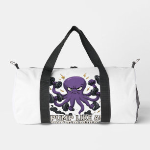 Octo Pump Gym Bag Angry Octopus Fitness Design