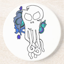 Octo skull blue