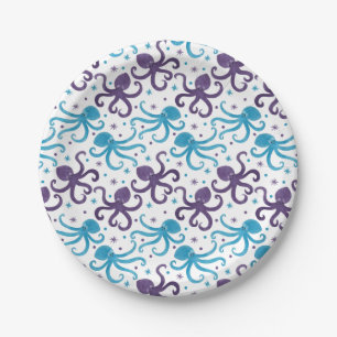 Octo The Octopus and Friends Paper Plate