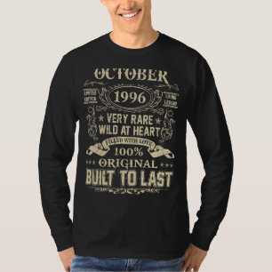 October 1996 26 Years Old 26th Birthday T-Shirt
