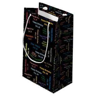 October, 26 Birthday Gift Bag