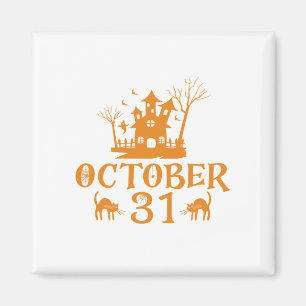 October 31-halloween-october-scary-spooky-31-funny magnet