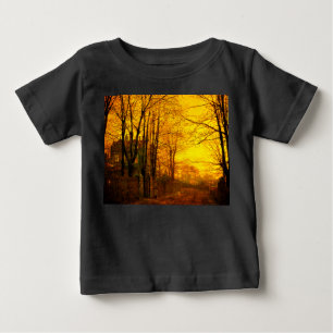 October Afterglow John Atkinson Grimshaw Baby T-Shirt