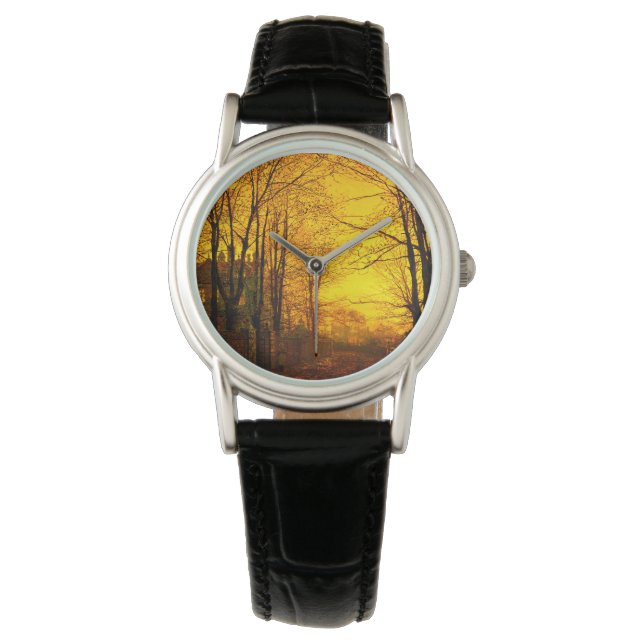 October Afterglow John Atkinson Grimshaw Watch (Front)