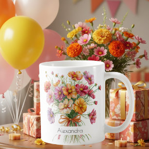October Birth Flower Mug   Marigolds