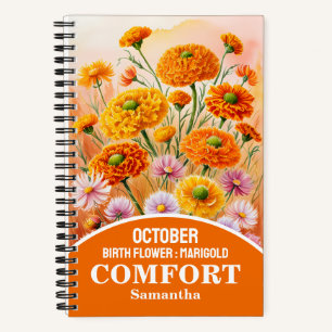 October Birth Month Flower Christian Journal