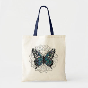 October Birthstone Butterfly Tote Bag