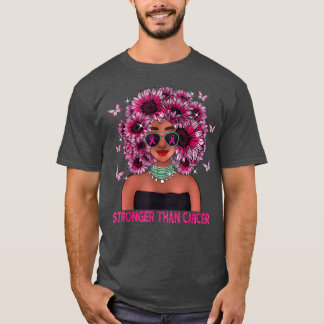 October Breast Cancer Warrior Support Pink Ribbon  T-Shirt
