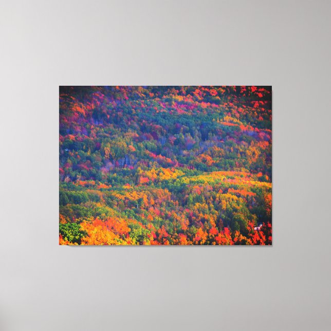 October Colours Triptych Canvas Print (Front)
