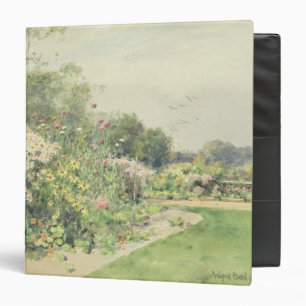 October Flowers Binder