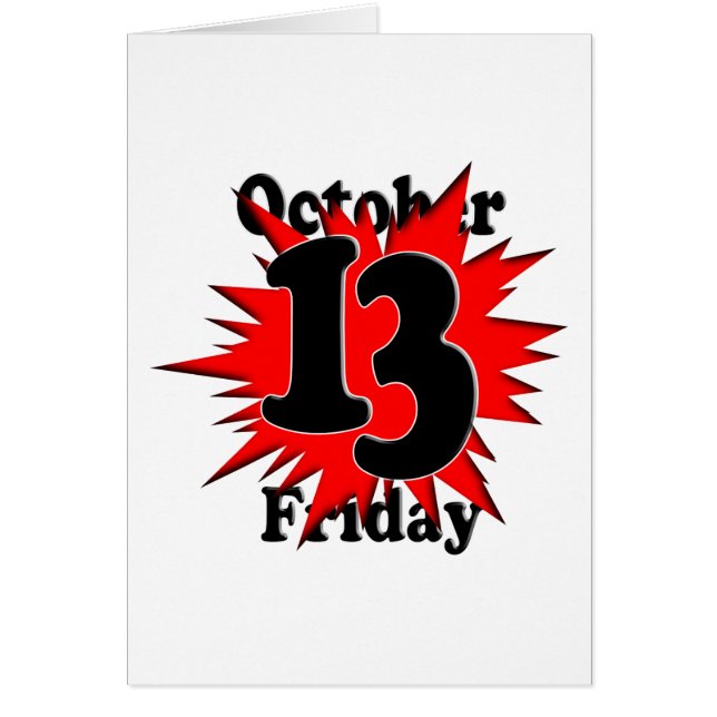 October Friday the 13th (Front)