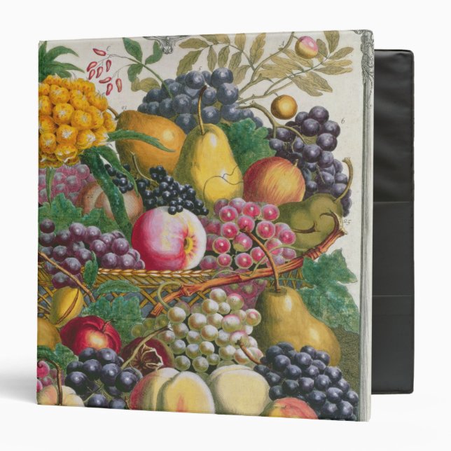October, from 'Twelve Months of Fruits' Binder (Front/Inside)