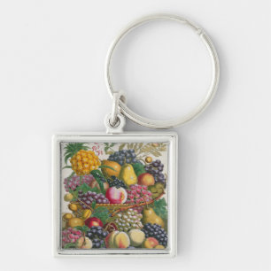 October, from 'Twelve Months of Fruits' Keychain