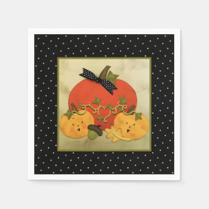 October Halloween Bridal Shower Napkin